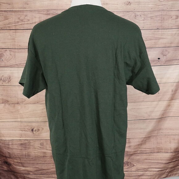 THE HILL WINE WALK ST LOUIS MO ITALIA ITALIAN GREEN TSHIRT SIZE L LARGE - Picture 3 of 5